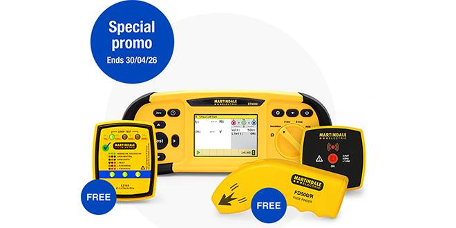 Popular - Limited edition MFT promo kit from Martindale Electric now available