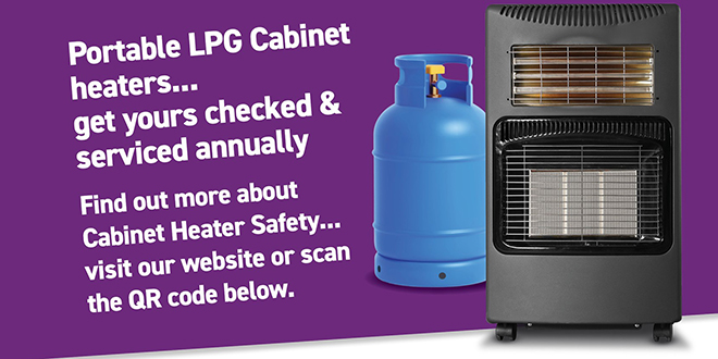 Popular - UK LPG industry urges businesses and households to service LPG cabinet heaters
