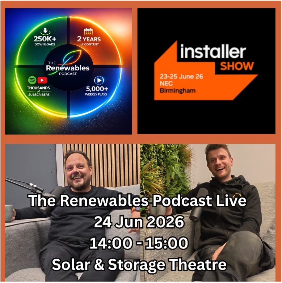 Popular - What’s in store for renewables installers at InstallerSHOW 2026?