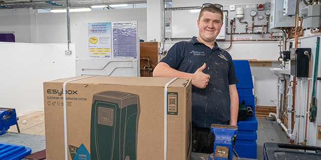Popular - DAB Pumps partners with South Devon College to give plumbing students a head start