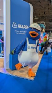 mapei duck mascot