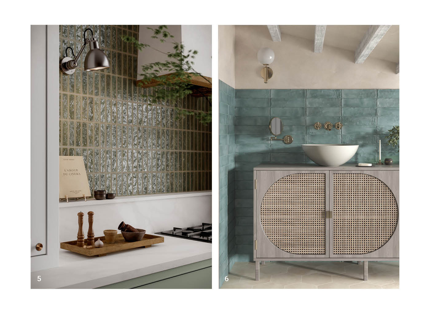 Popular - Transforming compact spaces with tiles