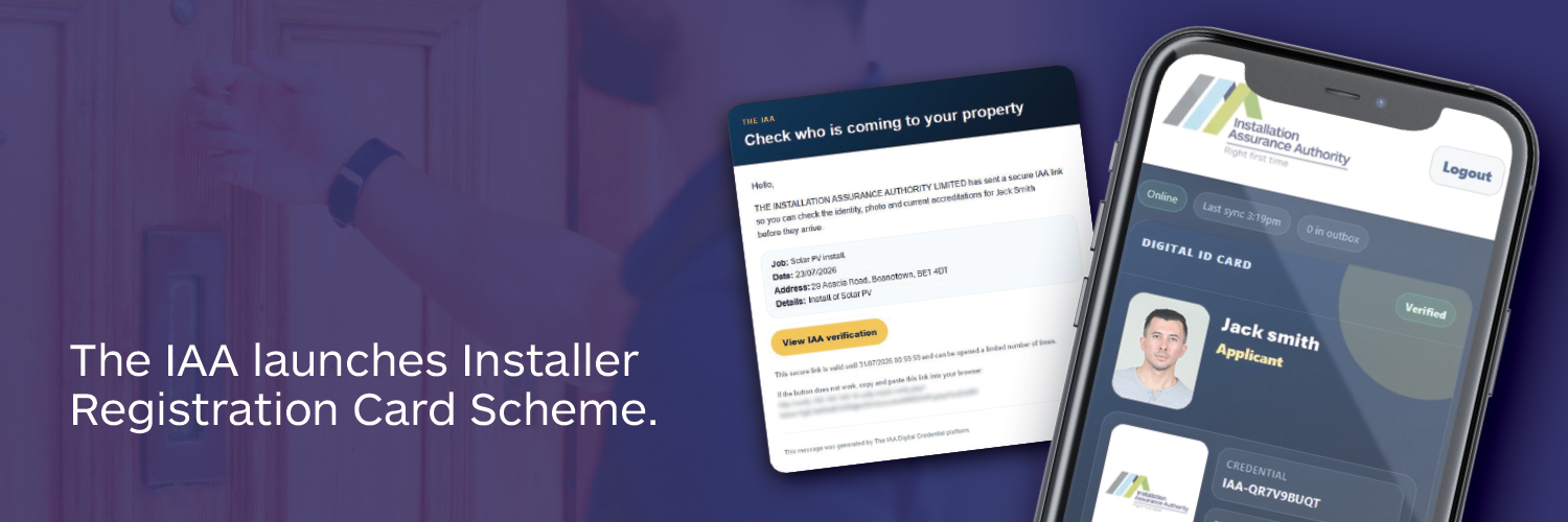 The IAA launches registration card scheme for installers