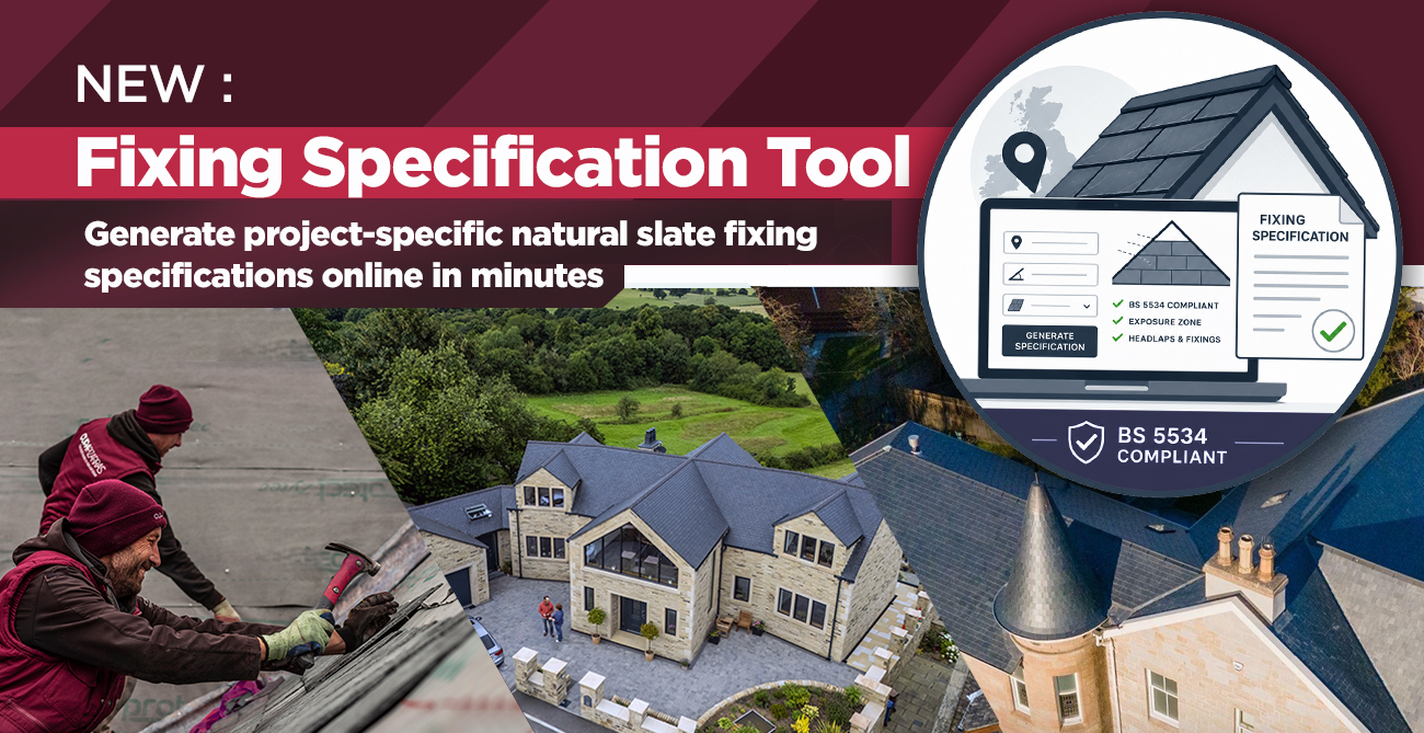 Fixing specification tool for roofers