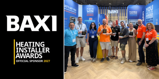 Baxi Signs On as Official Sponsor for 2027 Heating Installer Awards